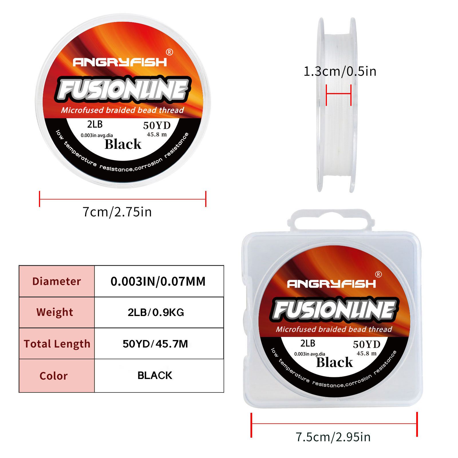 fireline火线高端串珠专用线耐用珠宝文玩线手作DIY工具饰品配件 10