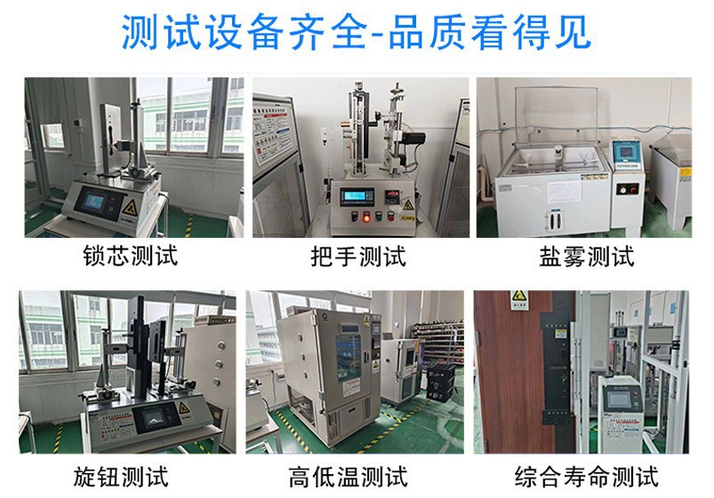 定制跨境外贸北美智能门锁电子密码呆锁全自动木门美式涂鸦指纹锁 4
