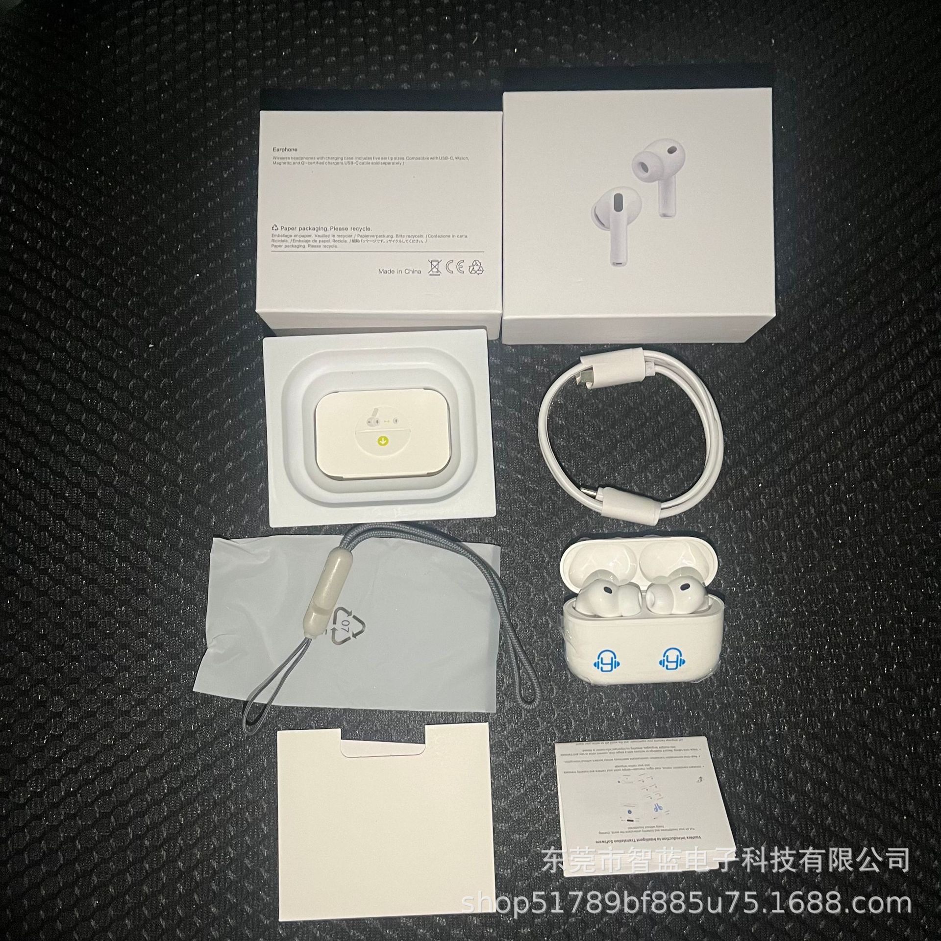 Pro3八代蓝牙耳机适用苹果原装主动降噪耳机新款蓝牙耳机源头工厂