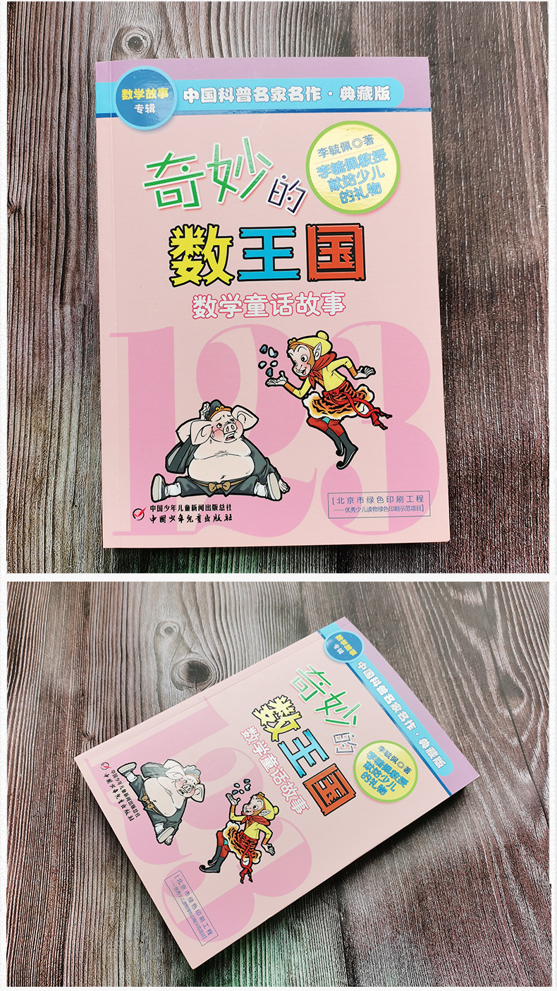 奇妙的数王国 李毓佩数学故事系列童话集 历险记李毓佩的数学分级 4