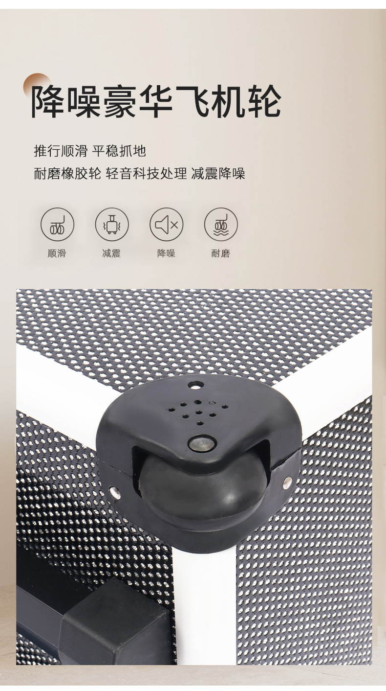 铝合金拉杆化妆箱限时低价清仓 化妆师专用大容量多层带拉杆铝箱 9