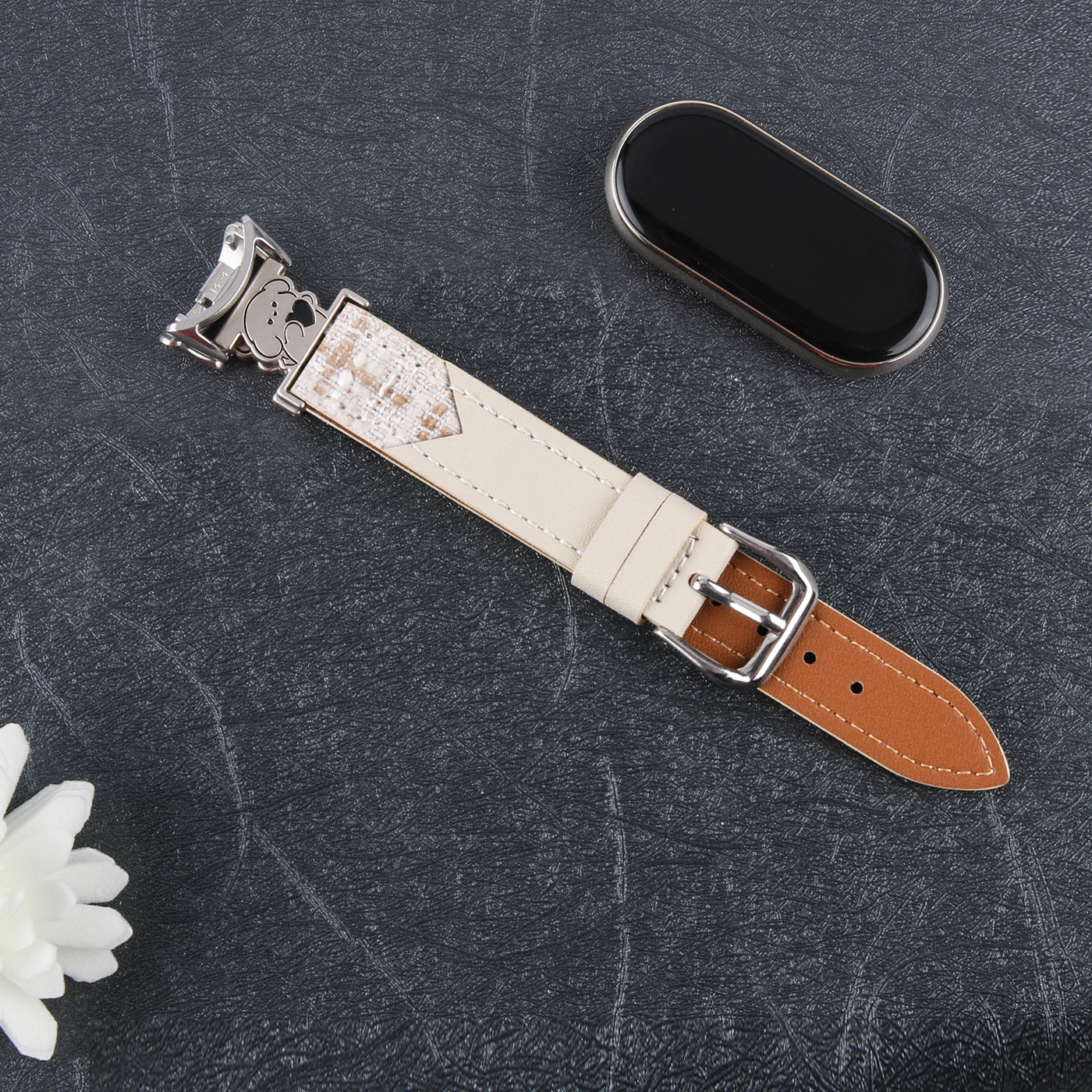 适用小米9/10手环表带华为gt6/fit4苹果iwatch11高级感手链式表带 17