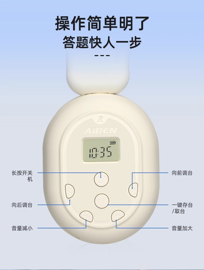 大学四六级听力耳机英语四级六级AB级考试专用调频FM头戴式耳机 4