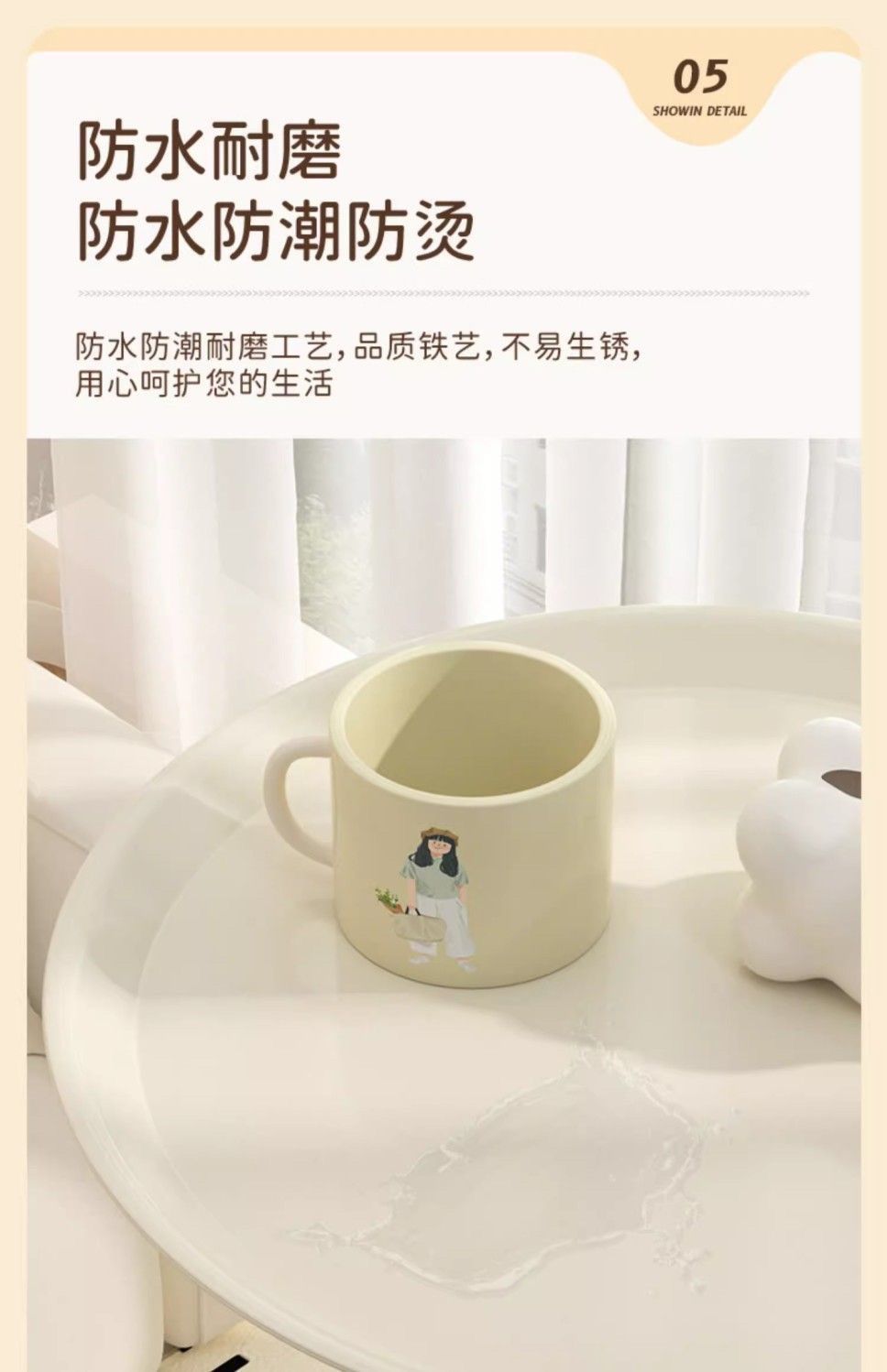 网红小蛮腰茶几家用阳台简约移动角几创意床头柜轻奢客厅沙发边几 15