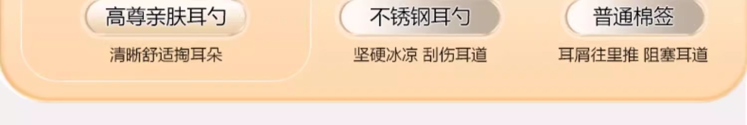 掏耳神器挖耳勺发光带灯软头宝宝耳屎儿童专用抠扣挖耳朵安全镊子 11