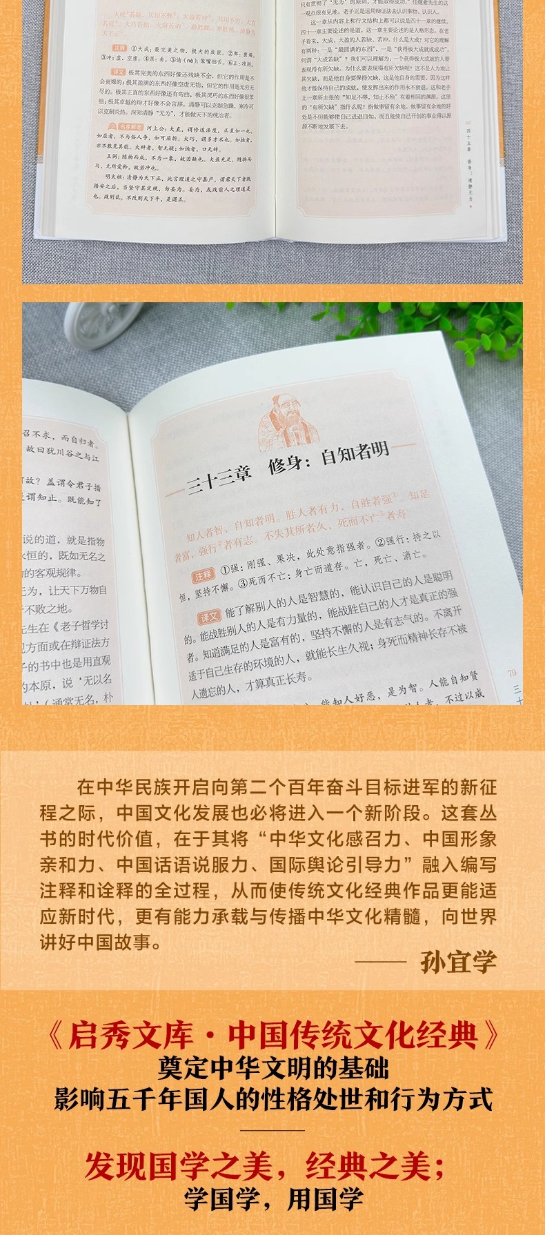 道德经正版原著老子全集为人处世哲学国学经典畅销书籍 14