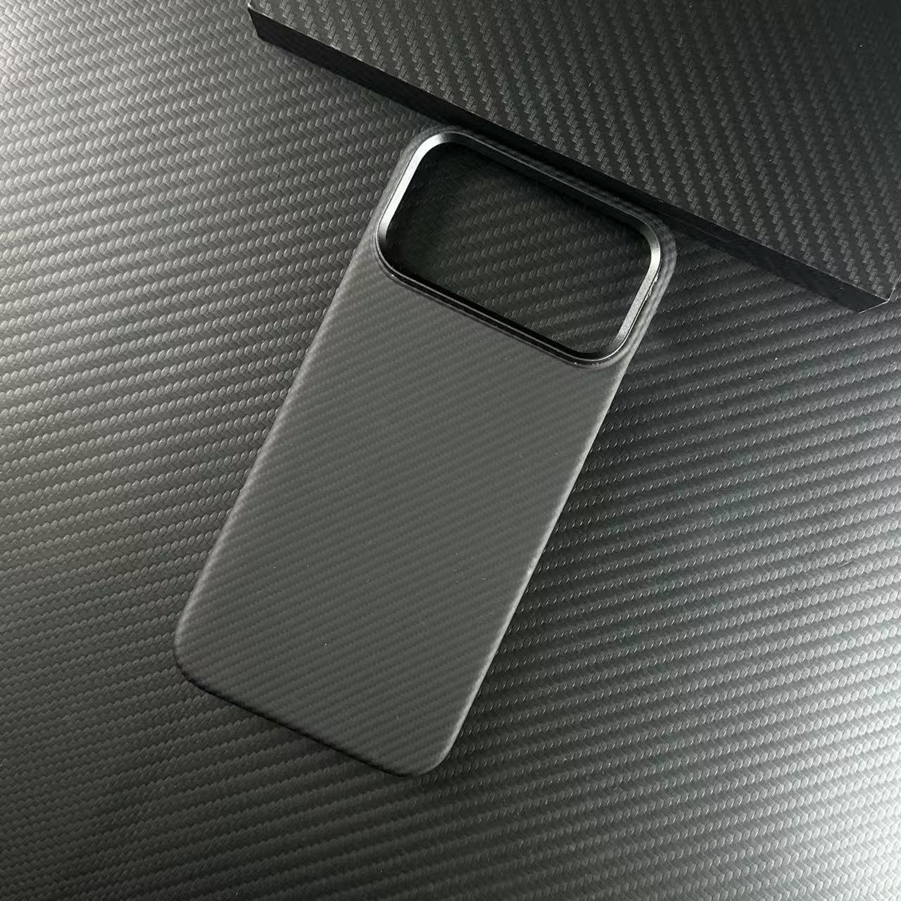 适用iPhone18 ProMax凯夫拉手机壳商务苹果18pro手机壳超薄磁吸 13