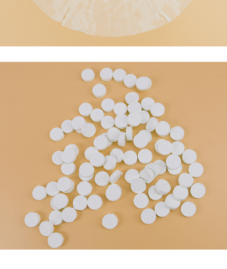 纯棉压缩面膜纸扣500粒 美容院专用一次性水疗无纺布面膜片补水 17