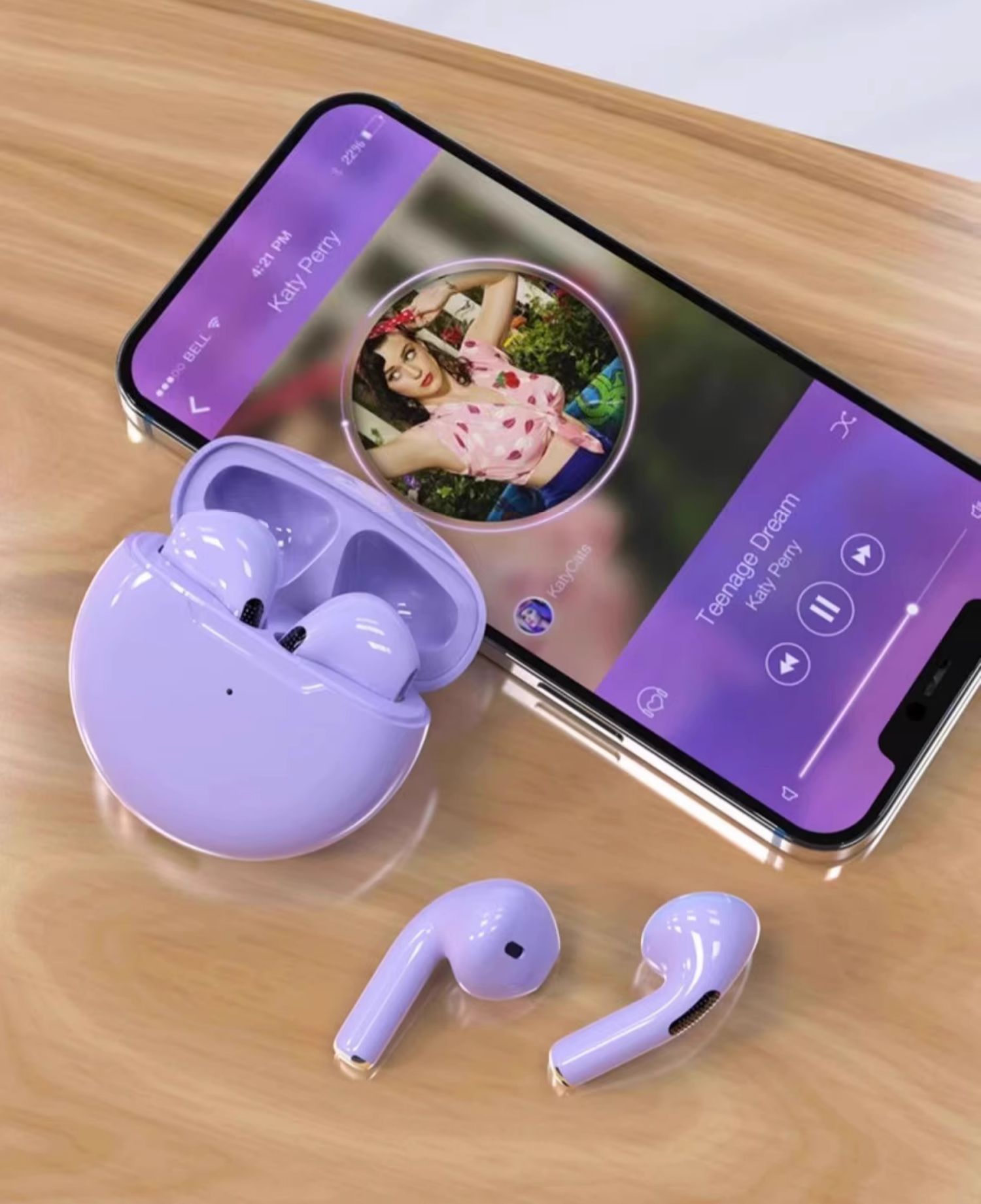 新款Pro6蓝牙耳机无线立体声双耳TWS入耳式马卡龙J6六代蓝牙耳机 12