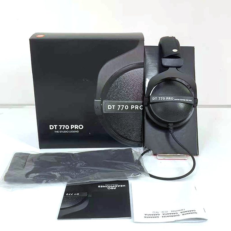 DT770 Pro监听耳机天鹅绒耳罩舒适佩戴开放式声场宽广音质纯净 5