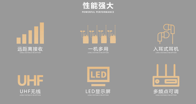 无线耳返监听系统专业舞台演出歌手乐队排练演唱直播返听跨境专供 3