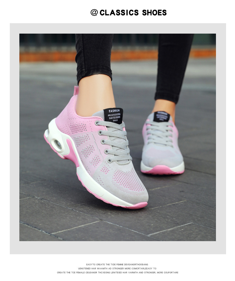 鞋子女2026外贸女鞋休闲鞋透气妈妈鞋轻便气垫跨境运动鞋女shoes 16