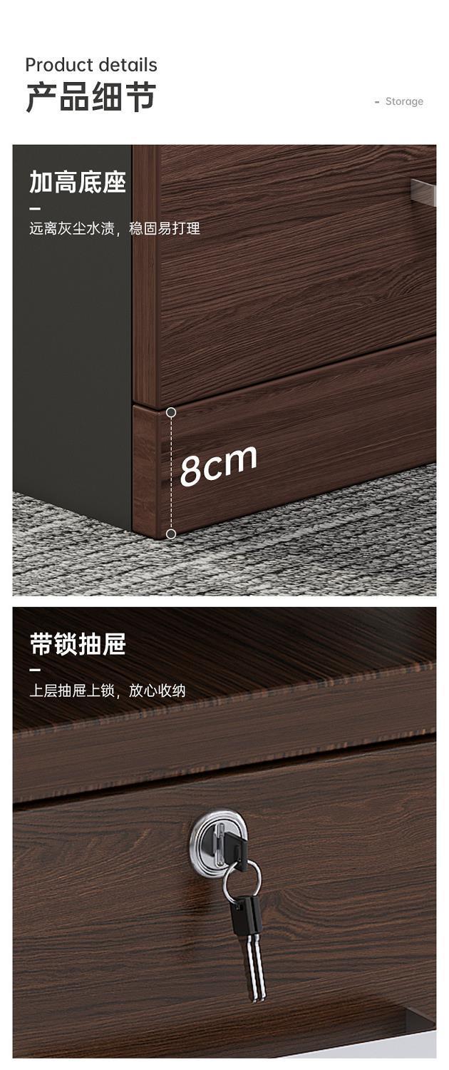 办公桌简约现代职员桌书桌家用学生学习桌租房卧室台式电脑桌 18
