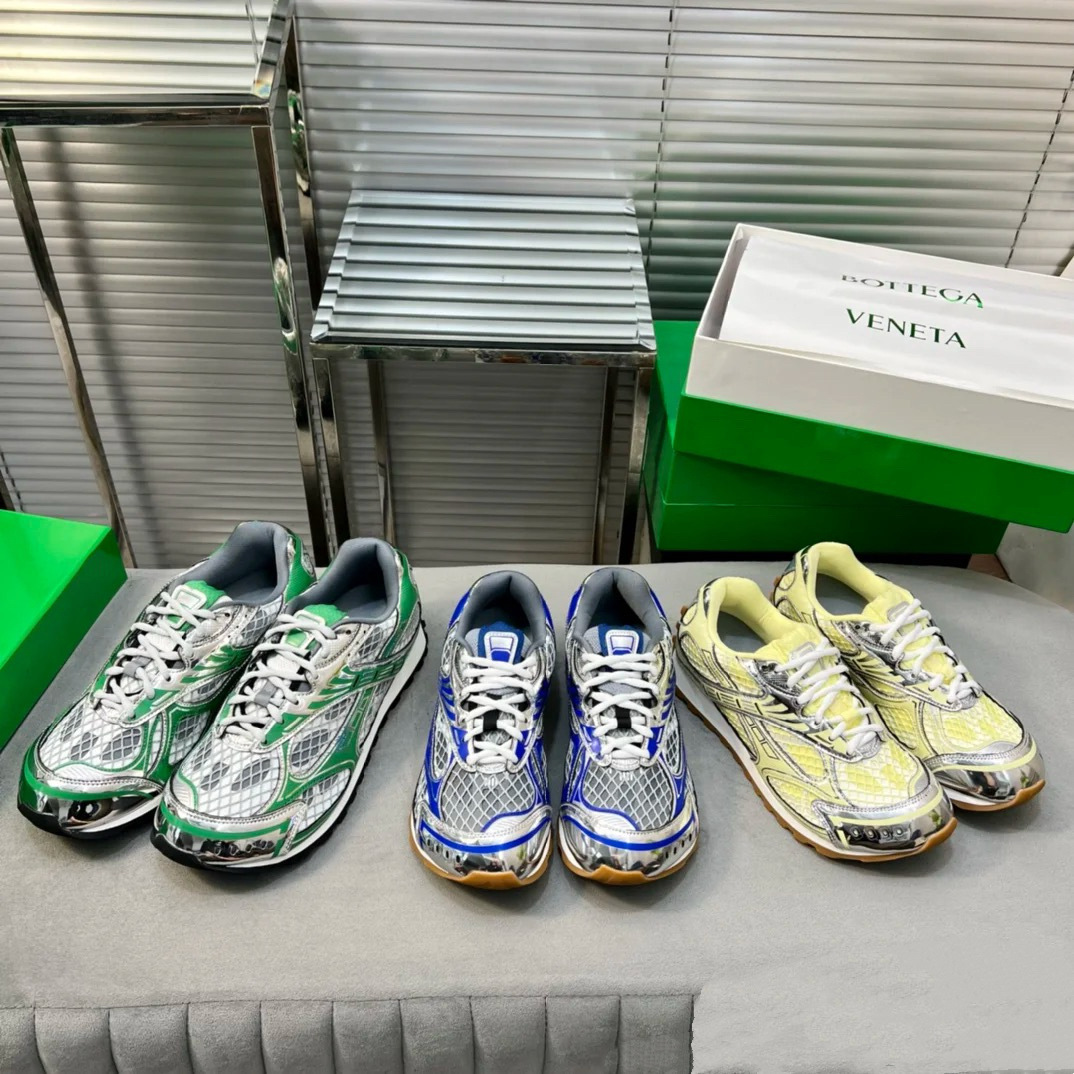 欧洲圆头系带休闲鞋男女同款BV阿甘鞋透气复古德训鞋外贸一件代发 13