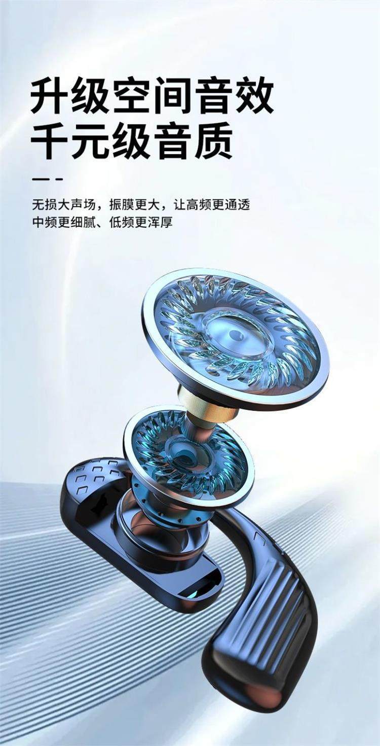 【左右可佩戴】新款无线蓝牙耳机不入耳超长续航适用vi华为OPO 11