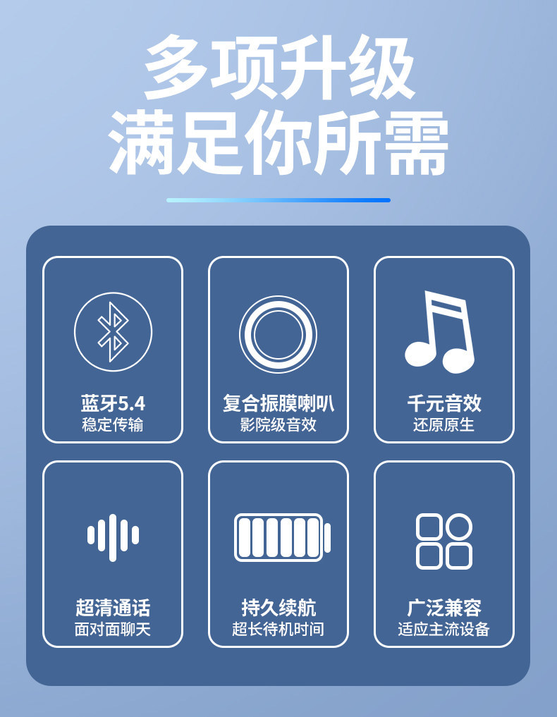2026新款蓝牙耳机无线挂耳式骨传导开放式不入耳无线运动超长续航 3