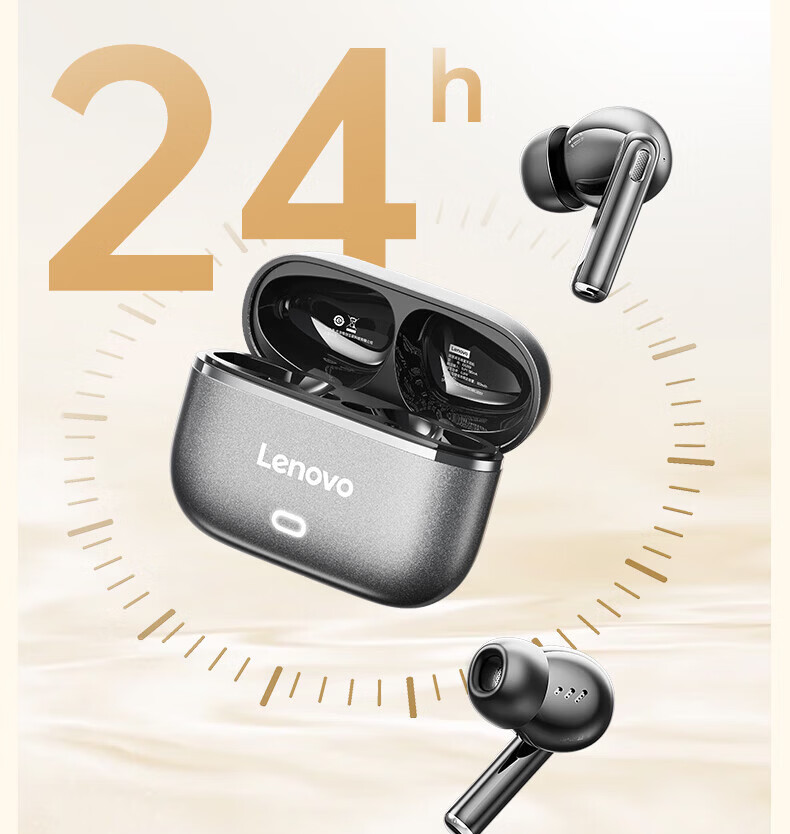 联想无线蓝牙耳机入耳式运动hifi音质高清通话降噪低重音手机 21