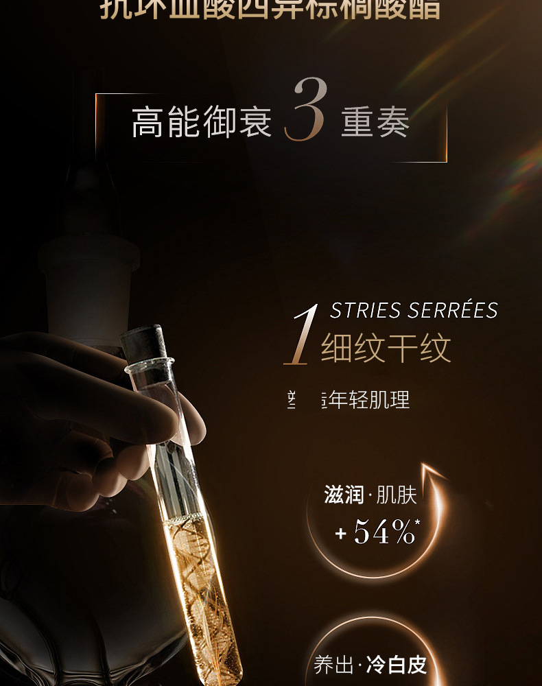 缇妍社黑引力紧致抗皱塑颜精华油液A醇PRO胶囊三重视黄醇抚平熨斗 6