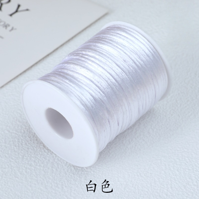 5/6/7号中国结红绳玉线手工本命年编织线珠宝线手链手绳流苏线
