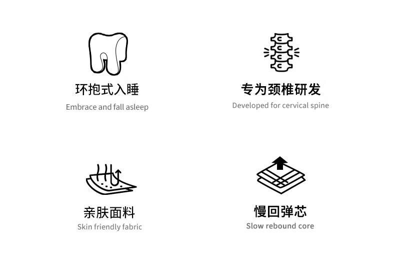 久坐护腰办公室座椅靠背垫椅子头枕仰睡靠枕位午休腰部支撑舒适垫 15