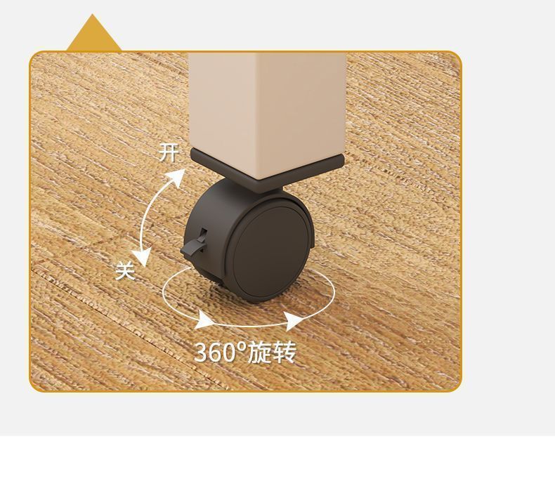 移动长条桌跨床桌电脑桌床边桌懒人床上书桌家用多功能简易写字台 8