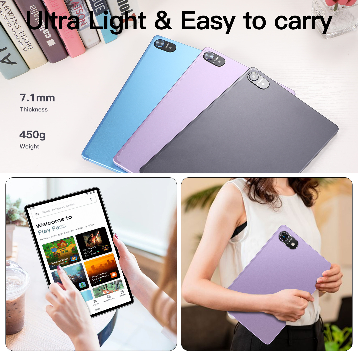 新品爆款P70 Pro安卓10.1平板16+512GB平板源头工厂低价批发 3