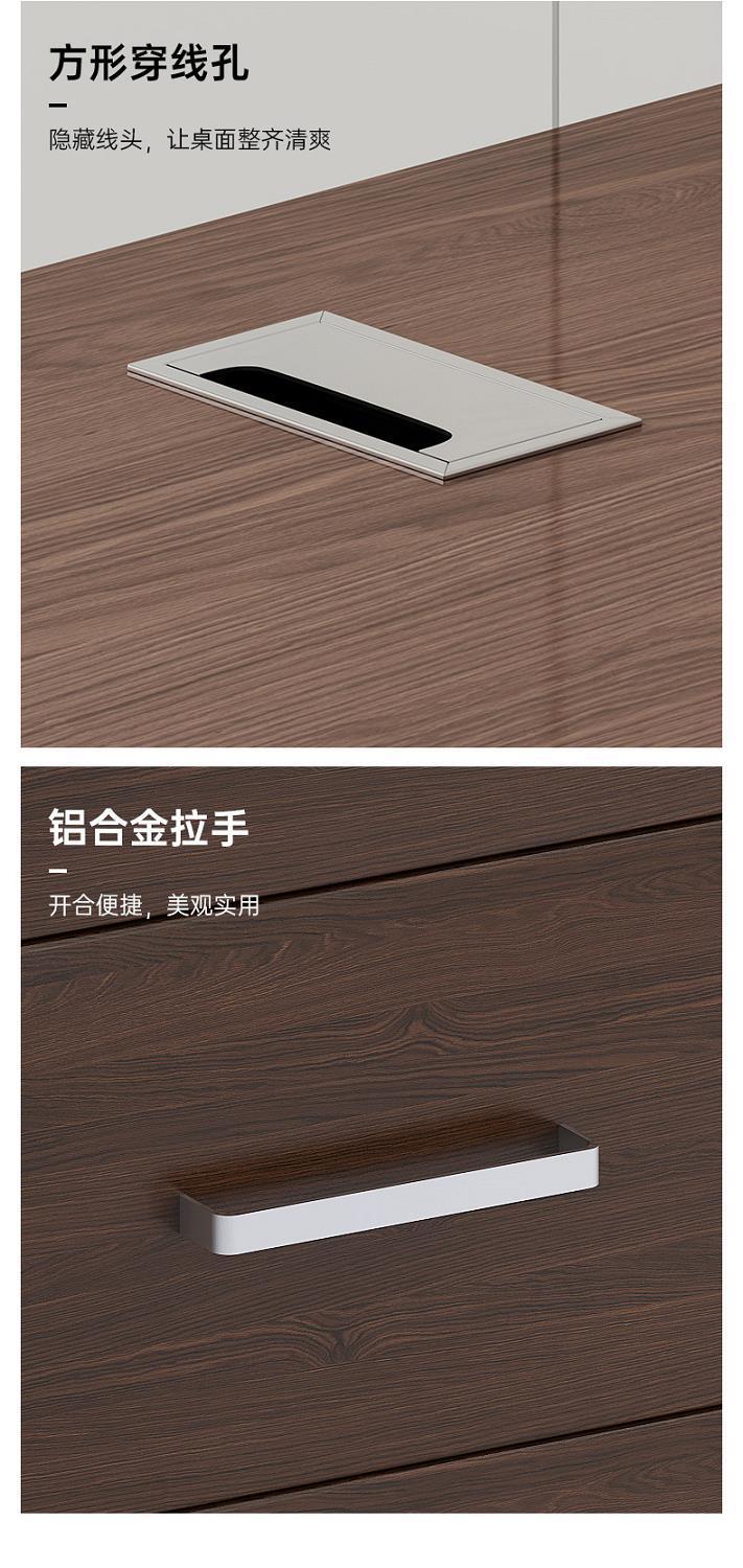 办公桌简约现代职员桌书桌家用学生学习桌租房卧室台式电脑桌 19