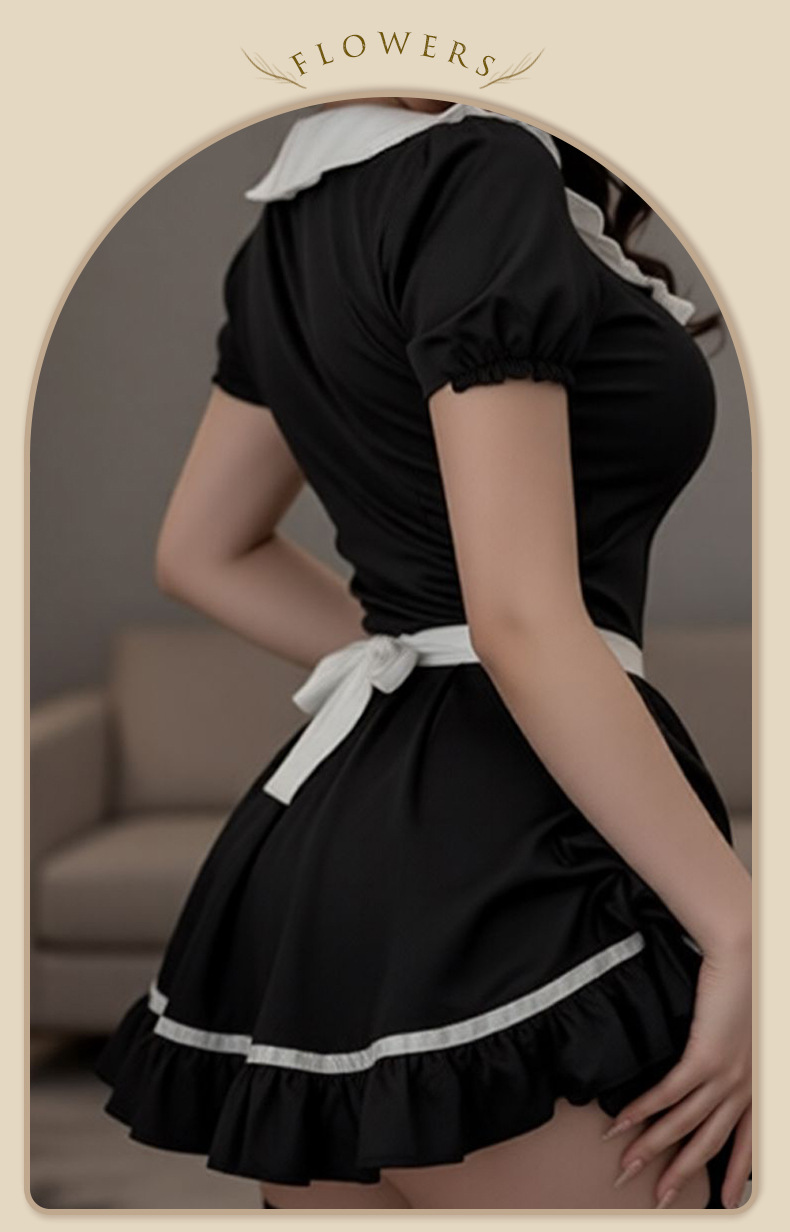夜听香女仆装纯欲cosplay情趣内衣床上性感激情免脱调情女制服 10