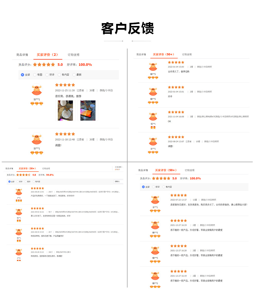 工厂直销无线充接收器 适用于苹果华为三星等平板电脑无线充接收 8