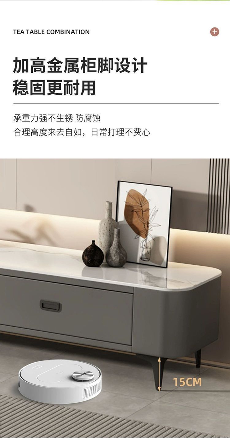 现代简约茶几客厅家用2026电视柜落地实木感泡茶一体小户型电视柜 11