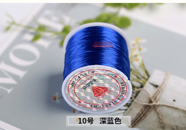 透明弹力线水晶玉石翡翠串珠绳高端手串绳穿玉珠子专用线手链编绳 23