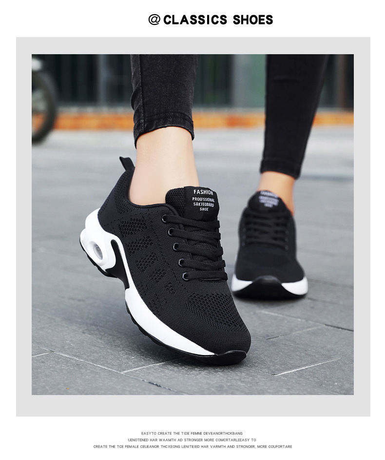 鞋子女2026外贸女鞋休闲鞋透气妈妈鞋轻便气垫跨境运动鞋女shoes 28