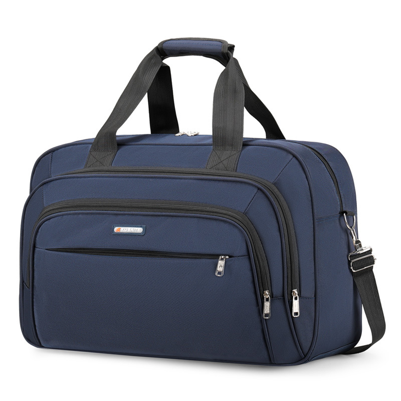 可收纳折叠行李拉杆包托运旅行包带轮子背包特大牛津布搬家旅行包 5