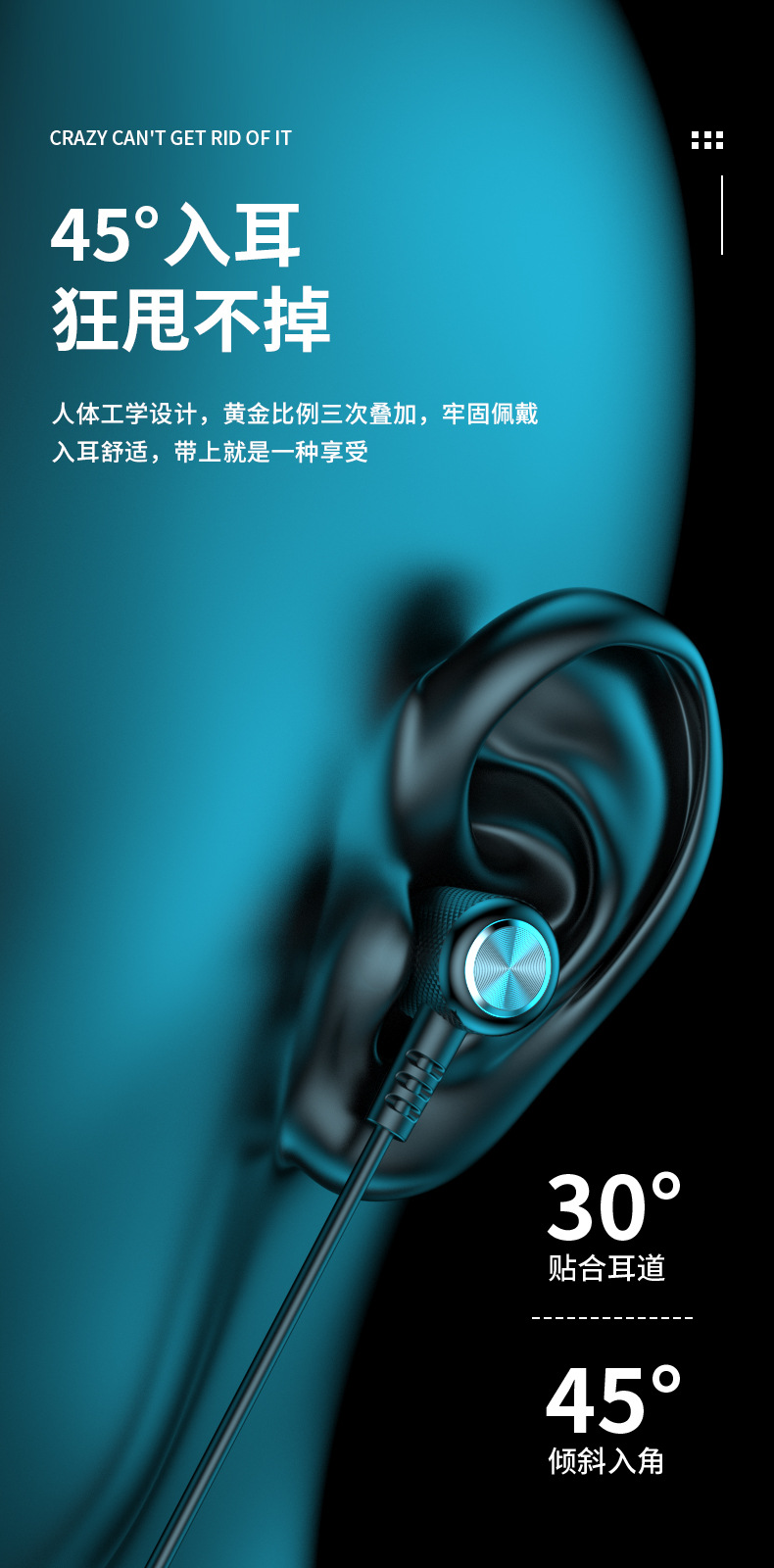 【大客户链接】蓝牙无线耳机挂脖运动入耳颈挂式超长待机厂家批发 10