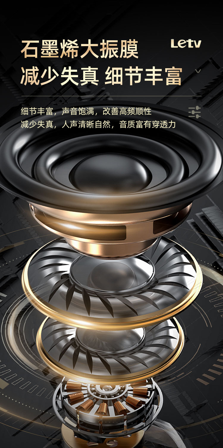 乐视Letv无线蓝牙耳机超长续航pro4降噪半入耳式品牌正品华强北 17