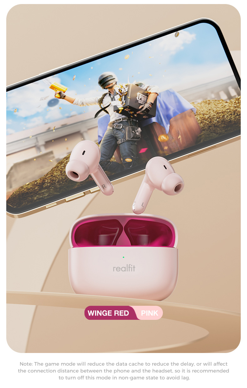 Realfit F3 ANC主动降噪真无线蓝牙5.4耳机高品质入耳式TWS 15