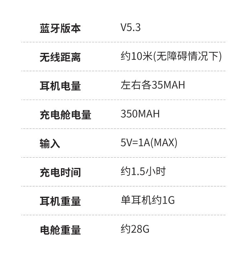 X55隐形睡眠耳机骨传导迷你超小降噪数显超长续航马卡龙蓝牙耳机 19