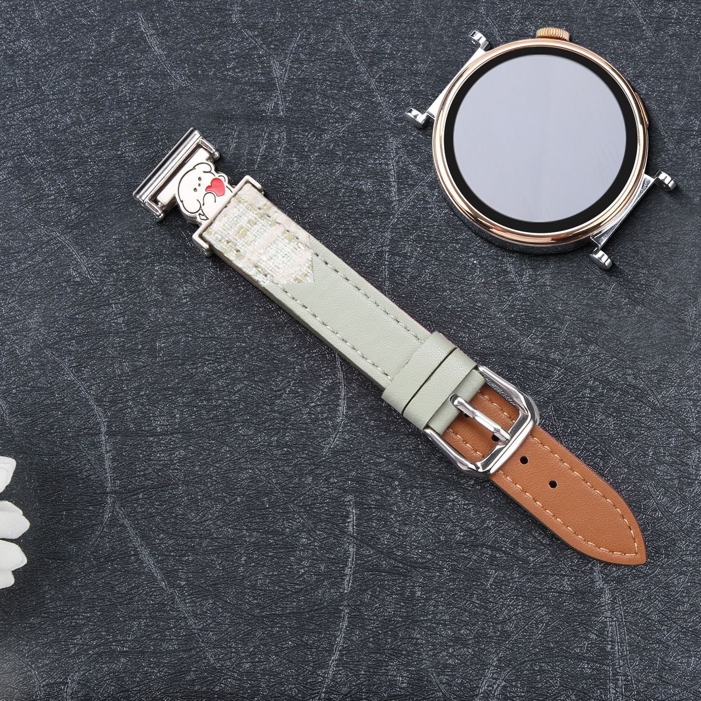 适用小米9/10手环表带华为gt6/fit4苹果iwatch11高级感手链式表带 25