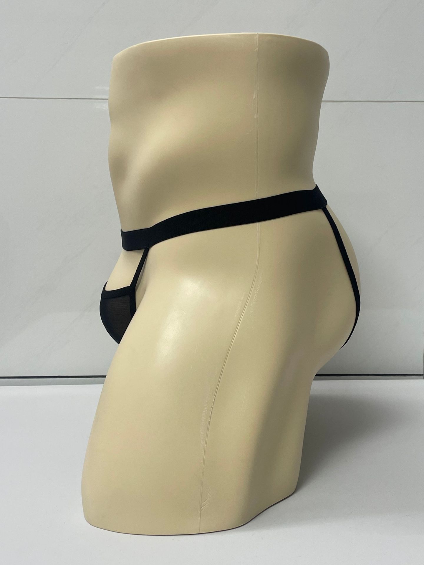 时尚轻奢质感网纱囊袋男士情趣内裤多色透气低腰性感三角丁字裤男 14