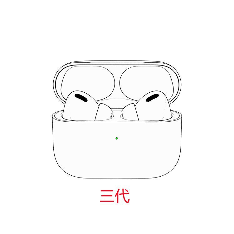 适用苹果无线蓝牙耳机华强北悦虎洛达1562AE三四五代pro2杰里6973 8