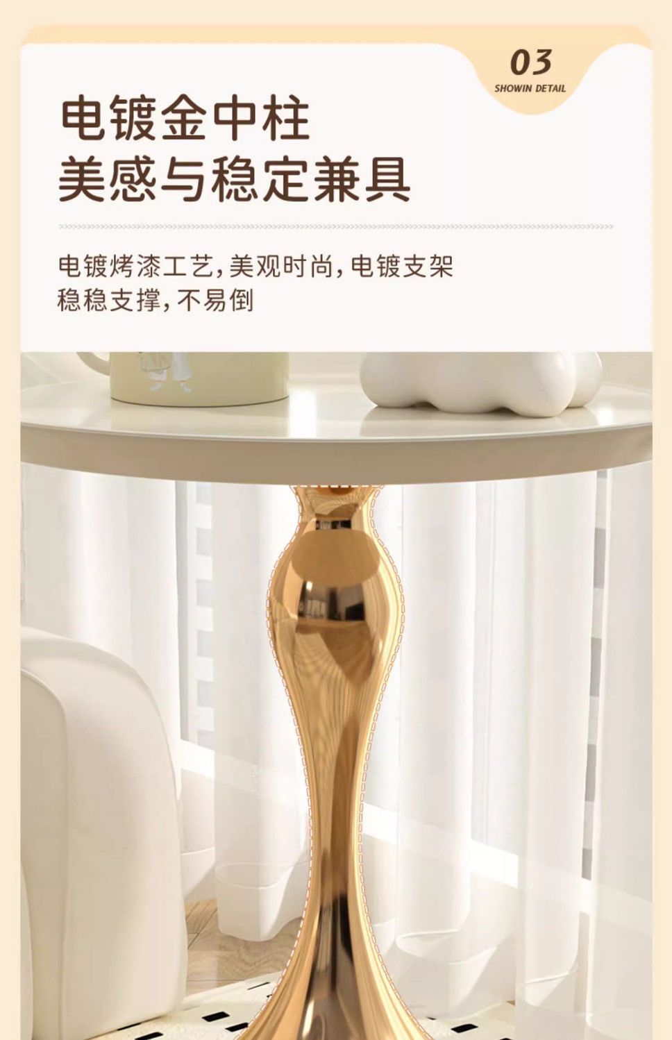 网红小蛮腰茶几家用阳台简约移动角几创意床头柜轻奢客厅沙发边几 11