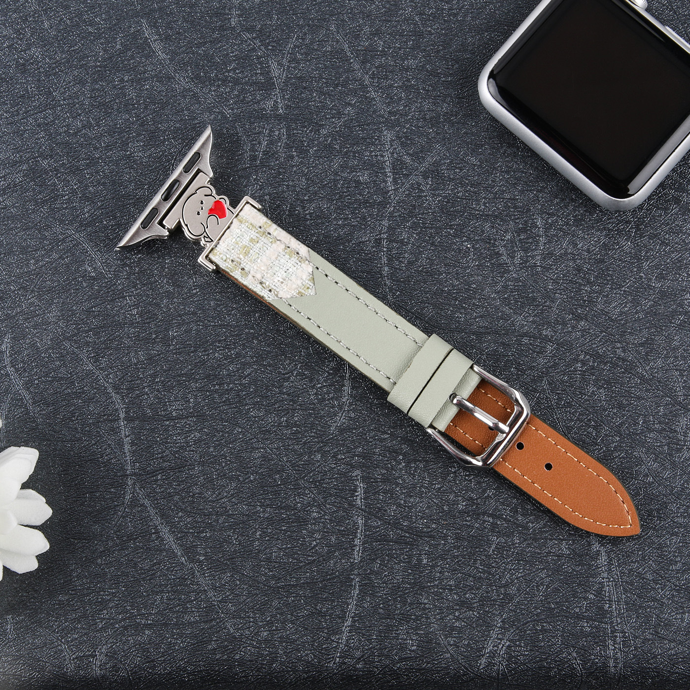 适用小米9/10手环表带华为gt6/fit4苹果iwatch11高级感手链式表带 11