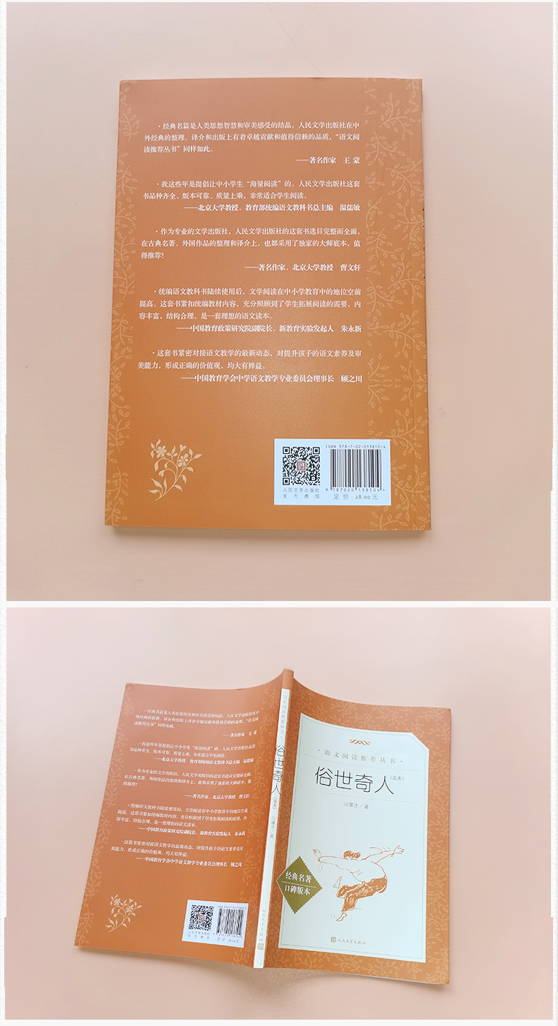 俗世奇人五年级必读冯骥才正版原著全本足本小学生教育冯骥才的书 5