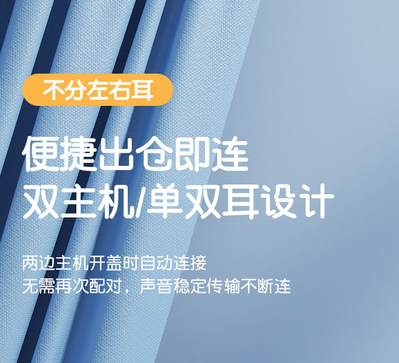 透明仓耳夹式蓝牙耳机降噪运动超长续航不入耳真无线仓真挂耳式 18