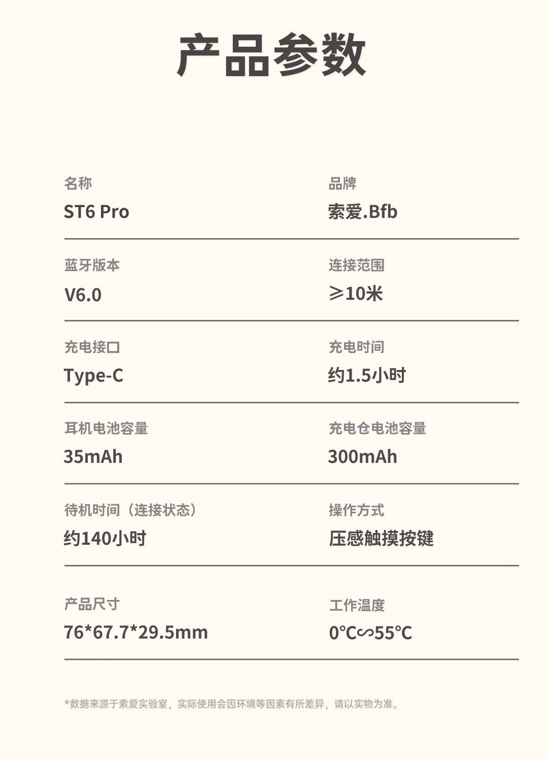 索爱ST6PRO蓝牙耳机运动跑步挂耳式气骨传导不入耳新款开放式听歌 14
