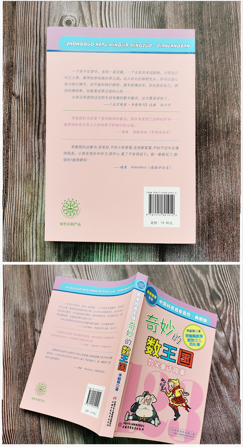 奇妙的数王国 李毓佩数学故事系列童话集 历险记李毓佩的数学分级 5