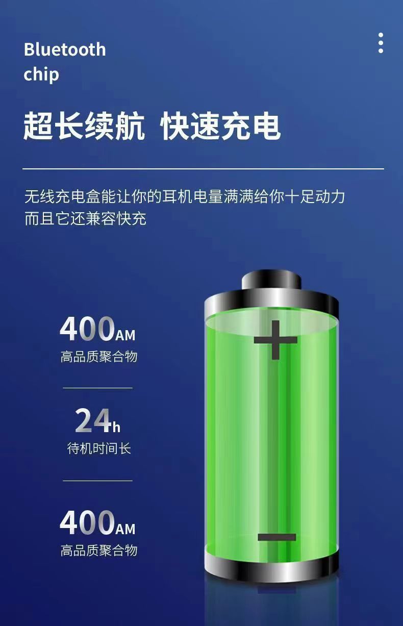 开放式无线蓝牙耳机数显电量挂耳式超长续航大电池单耳戴不痛旗舰 4