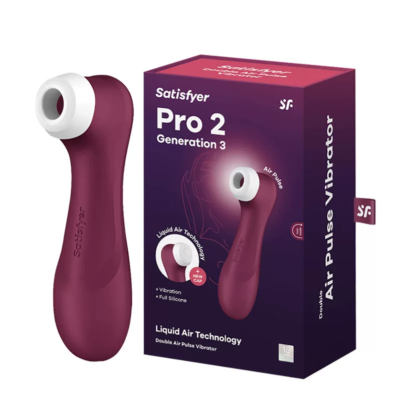 德国秒潮Satisfyer Pro2智能APP远程女用吮吸高潮情趣自慰器
