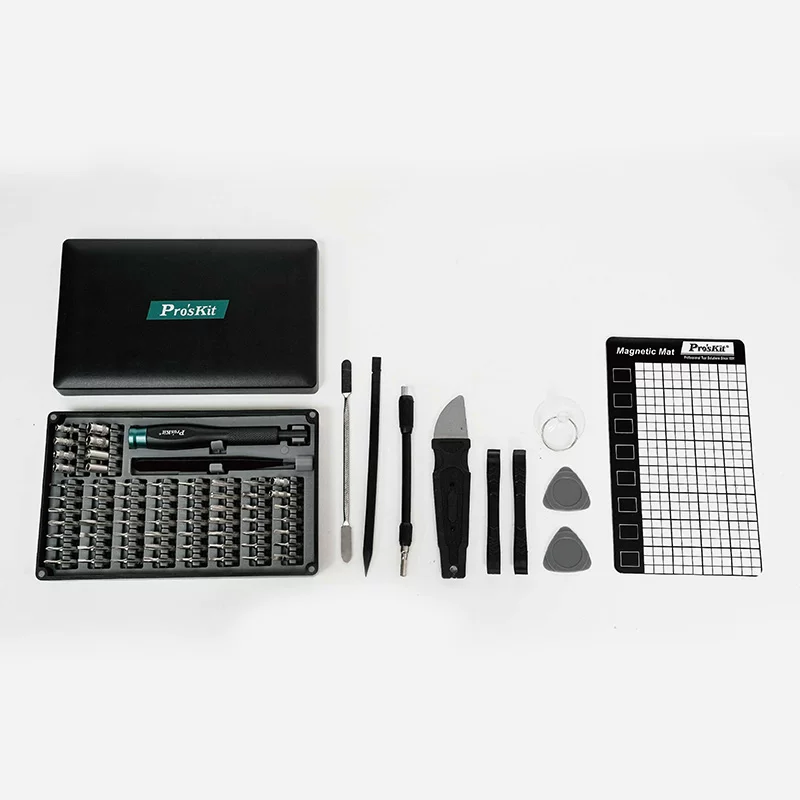 宝工多功能螺丝刀套装家用手机笔记本拆机工具76件套SD-9376M
