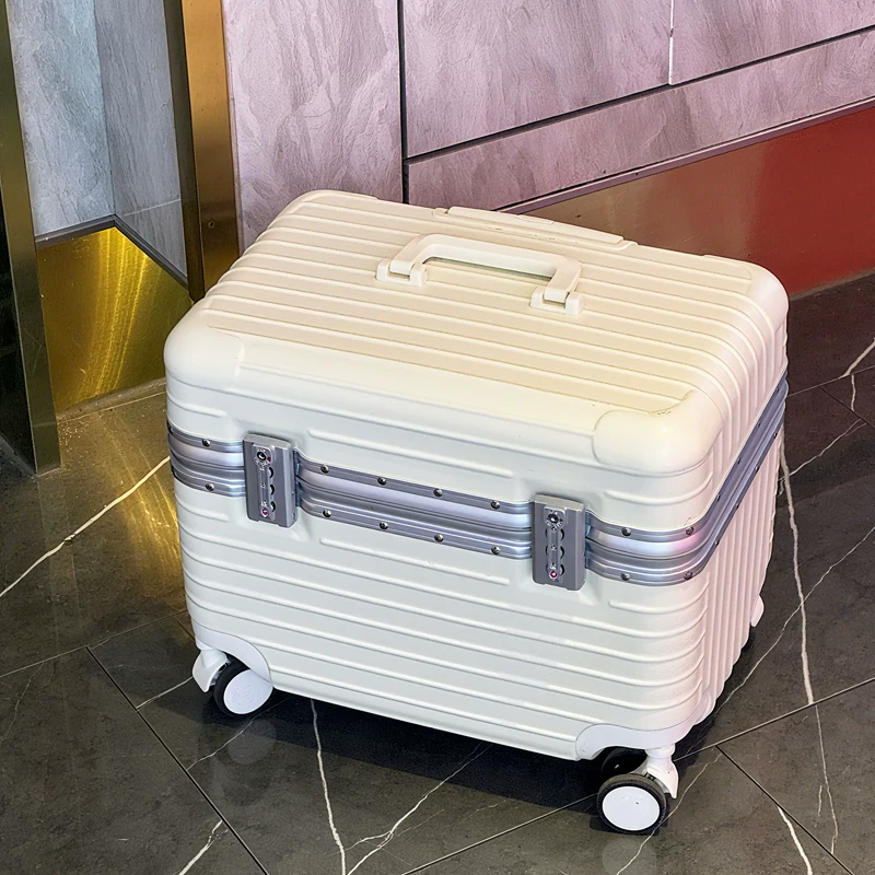 小型行李箱上翻盖20轻便机长登机箱男拉杆箱女相机旅行箱密码箱子